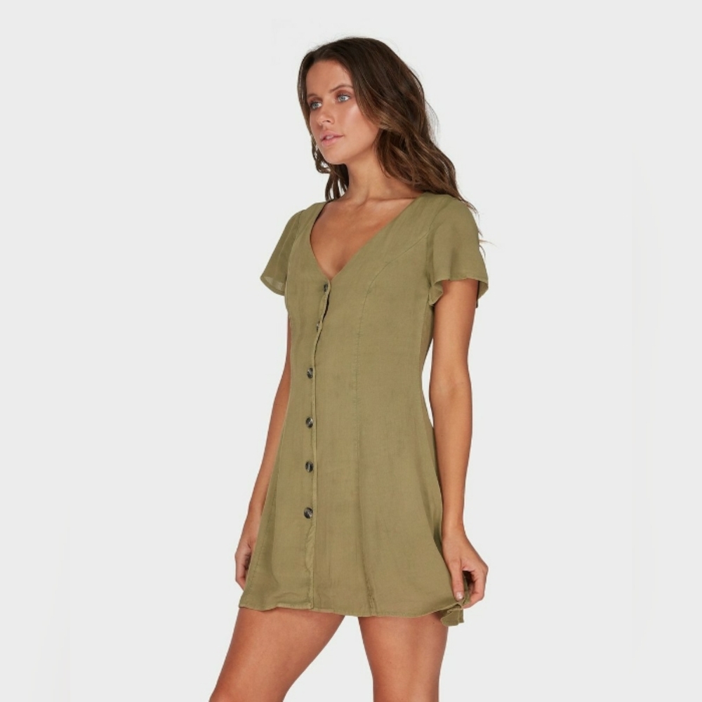 Billabong Button Front Dress